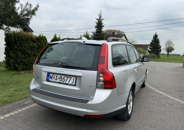 Volvo V50 cena 14900 przebieg: 210000, rok produkcji 2008 z Jastrowie małe 596